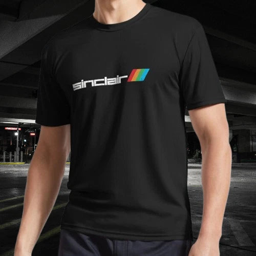 Sinclair (ZX Spectrum) Retro Logo T-Shirt Funny Logo American Men's T-Shirt