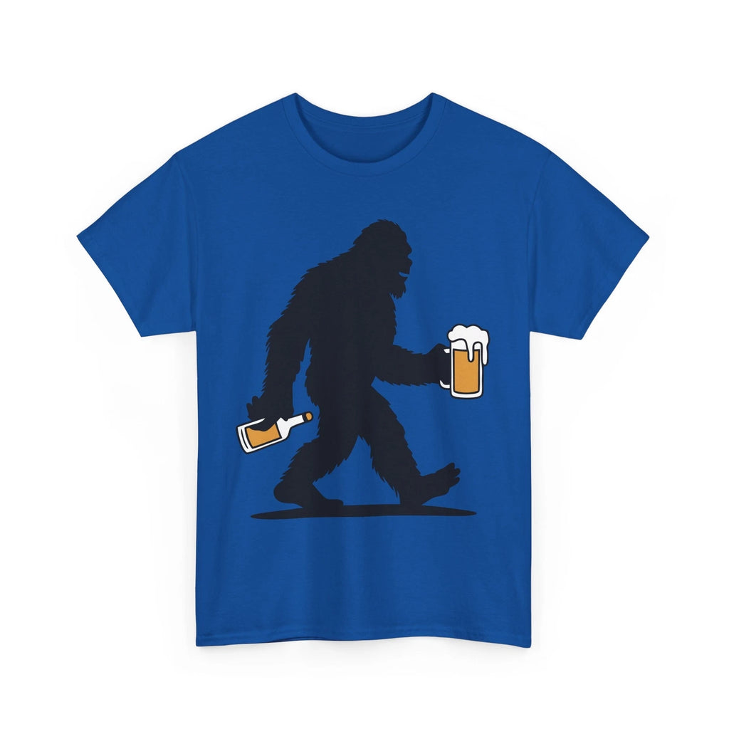 Coffee T-Shirt | Funny Caffeine Shirt | Espresso Vibes Tee Bigfoot-Silhouette