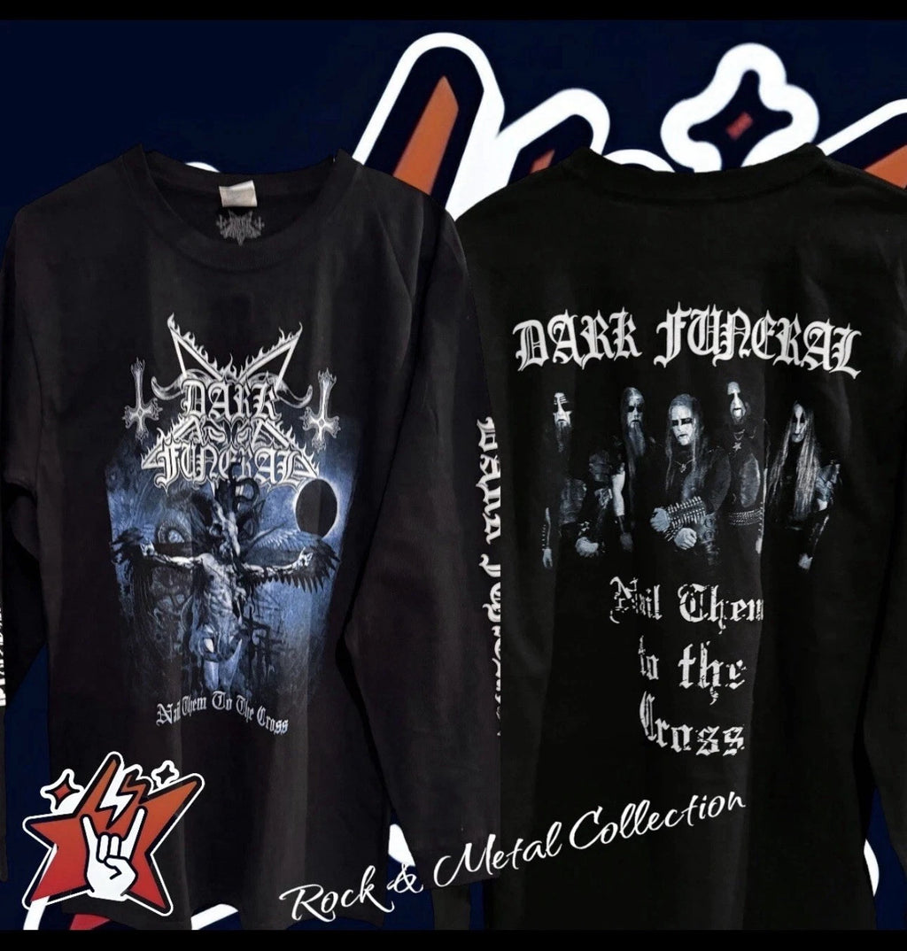 Dark Funeral T Shirt Long Sleeve Black Metal Bathory Beherit Marduk