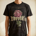 NWT! Dorothy Band tee Short Sleeve Black All Size Shirt