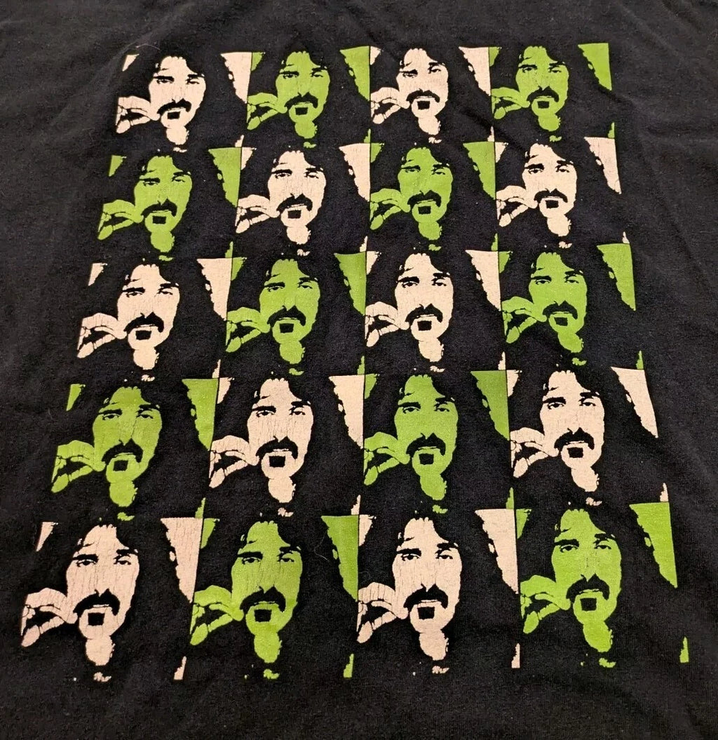 Frank Zappa Pop Art Warhol Style collage T Shirt Sz XL Murry Stiller
