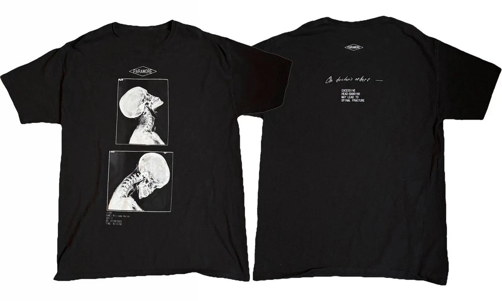 X-Ray Headbanger Hayley Williams Tour Shirt Reprint