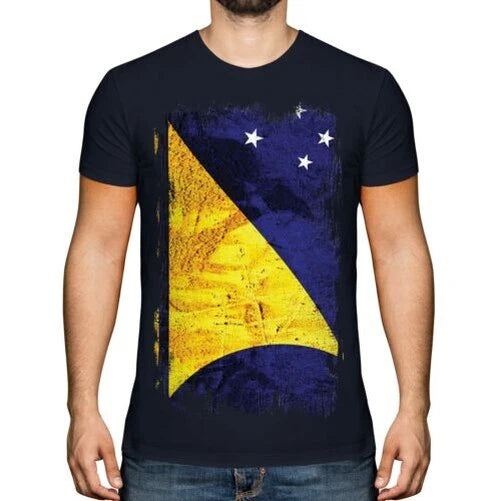 Tokelau Grunge Flag Men's T-Shirt Jersey