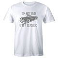 I'm Not Old I'm A Classic with Vintage Car T-Shirt for Men Funny Birthday Gift