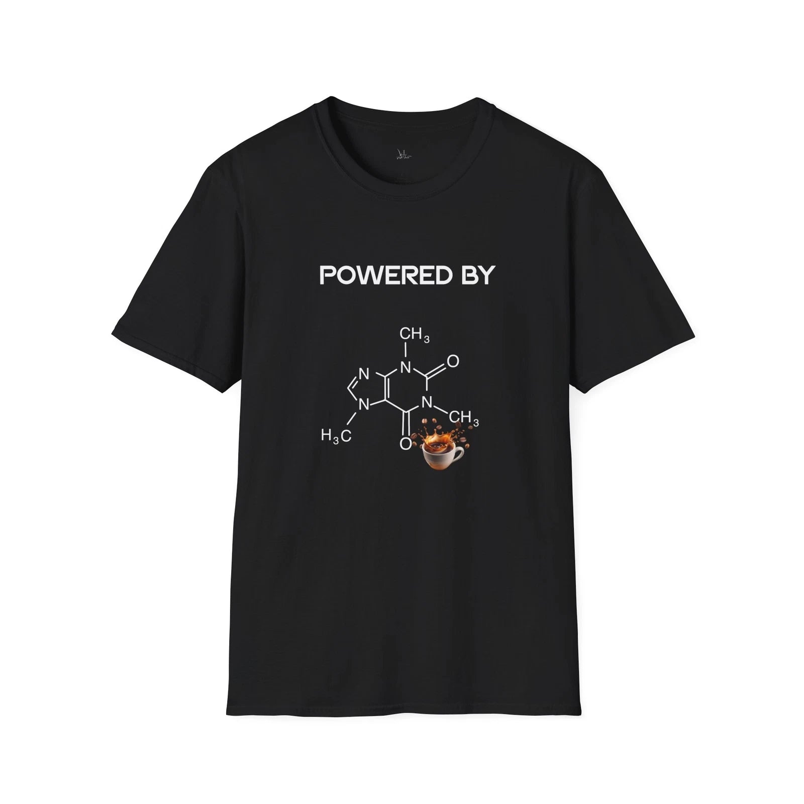 Men's Caffeine Formula T-Shirt, Coffee Lover Gift, Unisex Tee, Funny Science