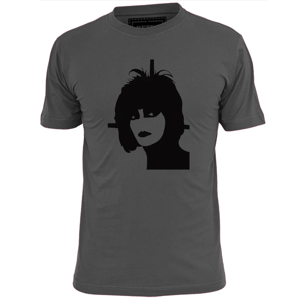 Mens Siouxsie Sioux Silhouette T Shirt Punk Banshees