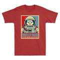 Dogelon Mars To The Moon And Beyond Astronaut   Funny Meme Men's T-Shirt