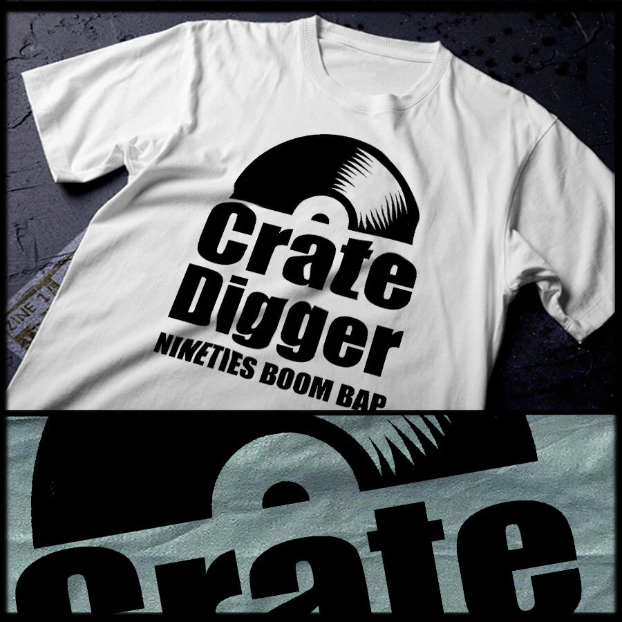 Hip Hop DJ T-Shirt Rap Music 90s MC Brooklyn Cypha Dope Beats and Rhymes