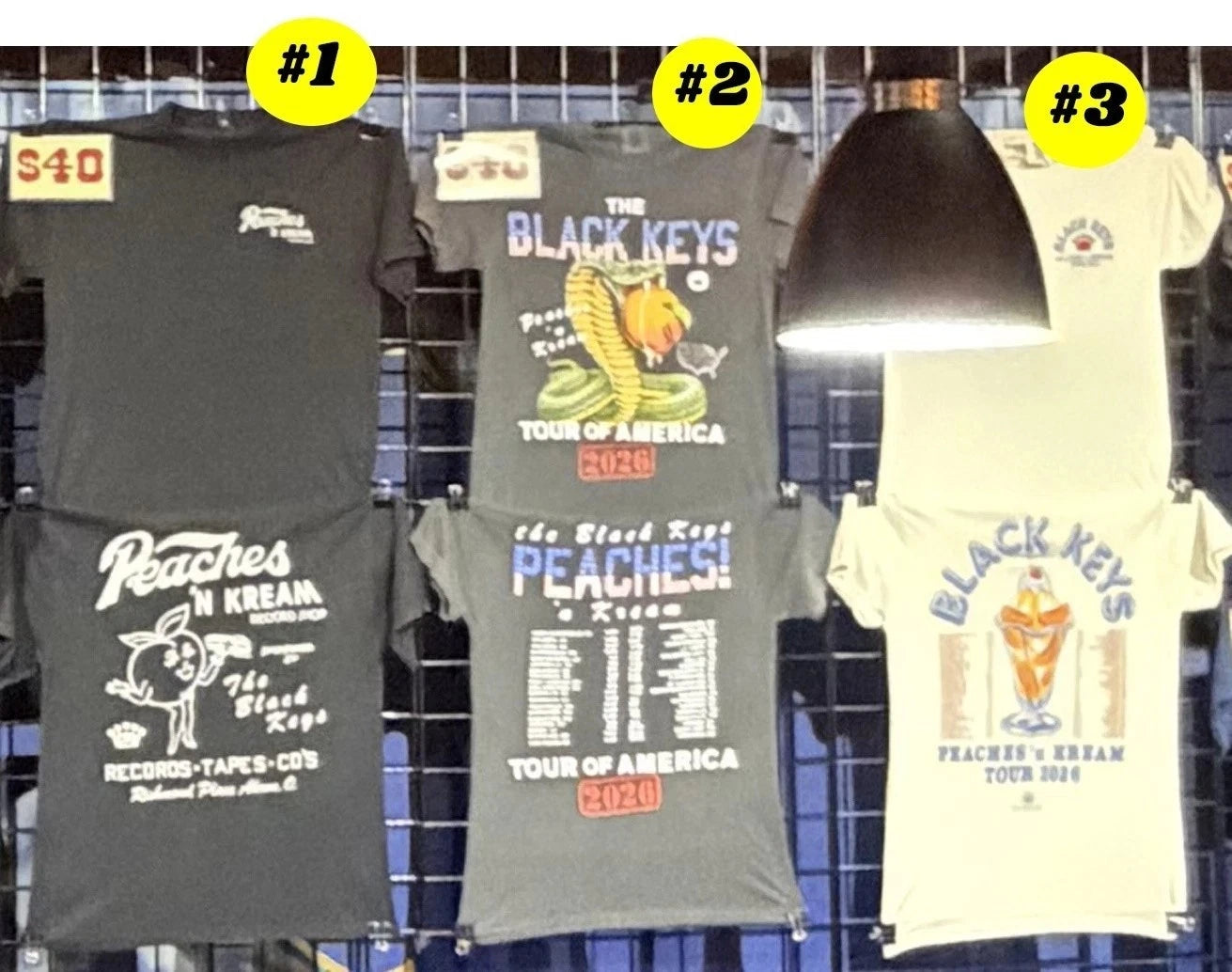 The Black Keys Tour Merch 2026 T shirt (Reprint)