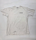 Vintage Y2K Abercrombie & Fitch T-Shirt Mens Medium THRASHED Logo Spell Out Vtg