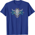 Tribal Skull Boho Style Patterns Country T-Shirt
