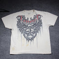 Y2K Tapout T Shirt Mens XXL White Y2K Grunge Cyber Goth Wings Jesse Pinkman
