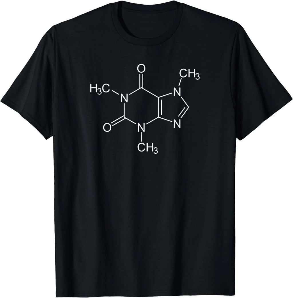 Caffeine Molecule Coffee Lovers T-Shirt