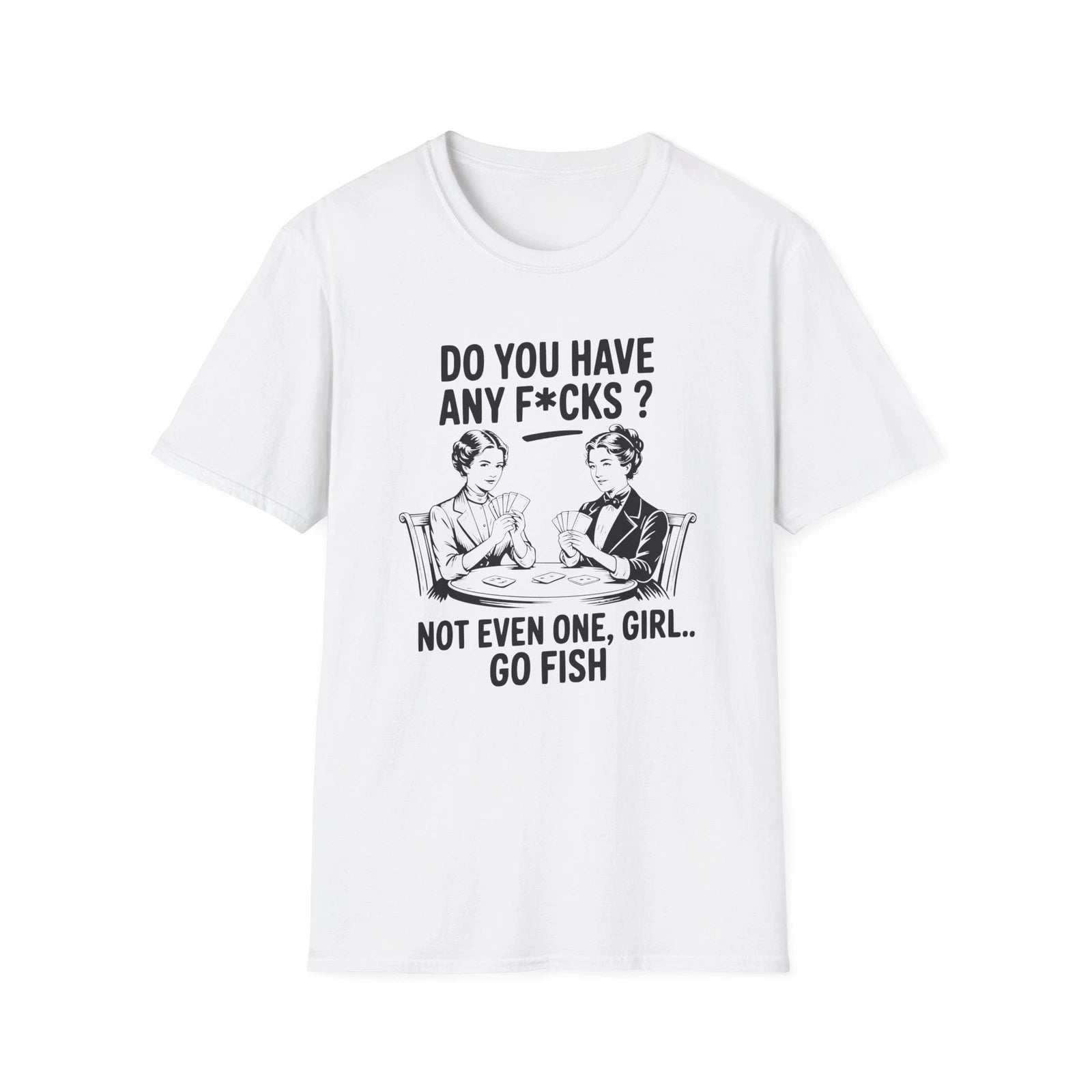 Do You Have Any F*cks? Vintage Illustration T-Shirt | Funny Sarcastic Tee