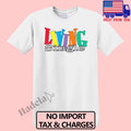 Living Single 90s Men's White Size S-5XL