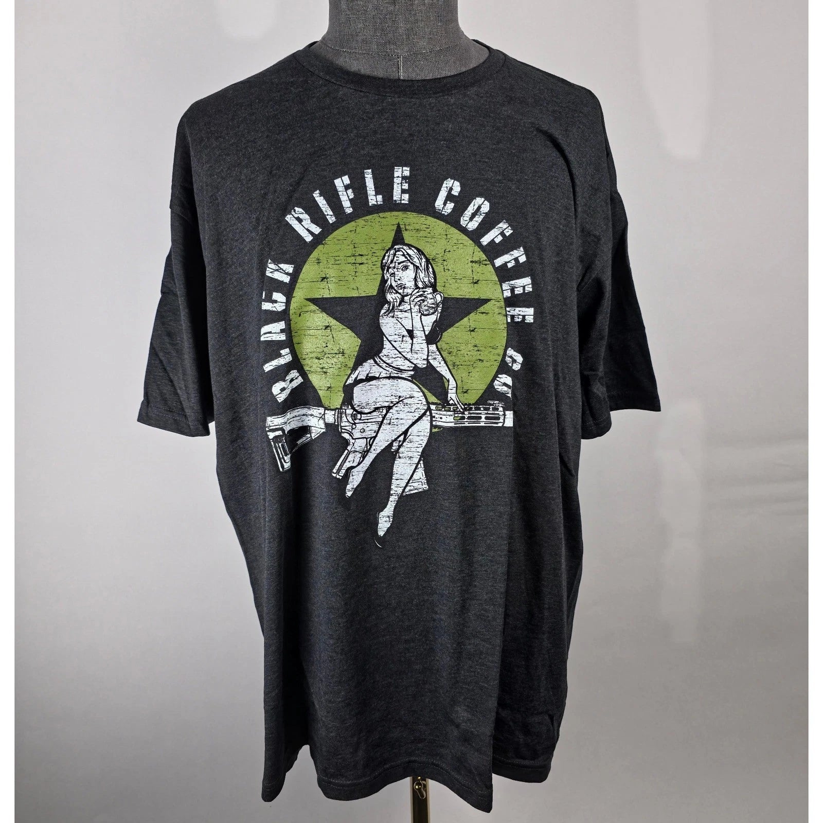 Black Rifle Coffee Company T-Shirt XXXL  Bomber Graphic Adult Men's