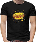 Superhero Pow T-Shirt - Comic Pop Art - Graphic Novel - Heroes