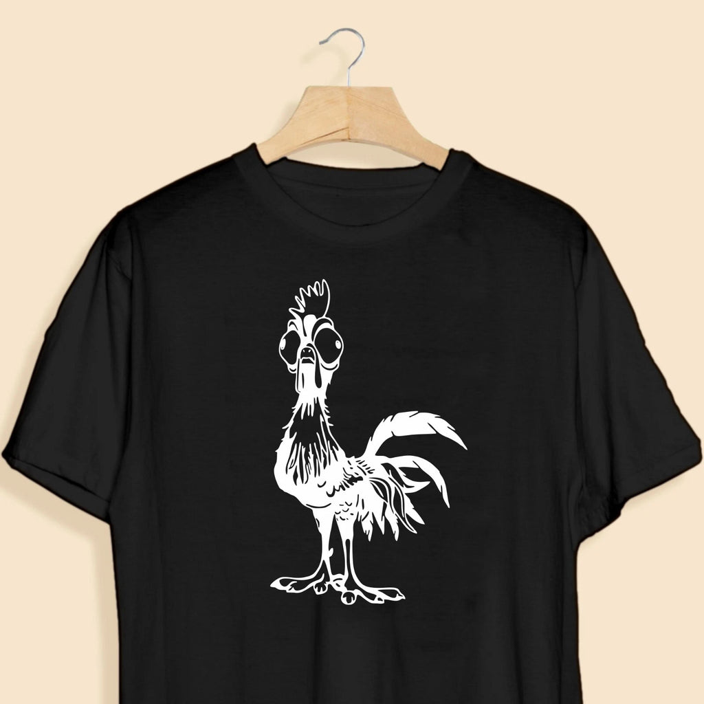 HeiHei Chicken T-Shirt - Funny Moana Humor Movie Novelty Tee Non Veg T Shirt