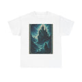 Gothic Castle Nightscape Tee | Dark Fantasy Illustration