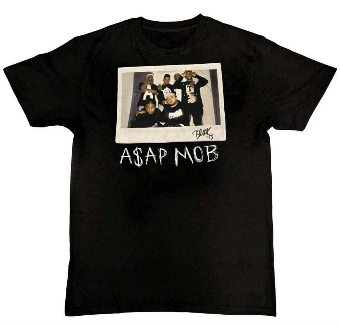ASAP MOB Signature Graphic Print Unisex Mens T-Shirt S M L XL 2 3 4 XL