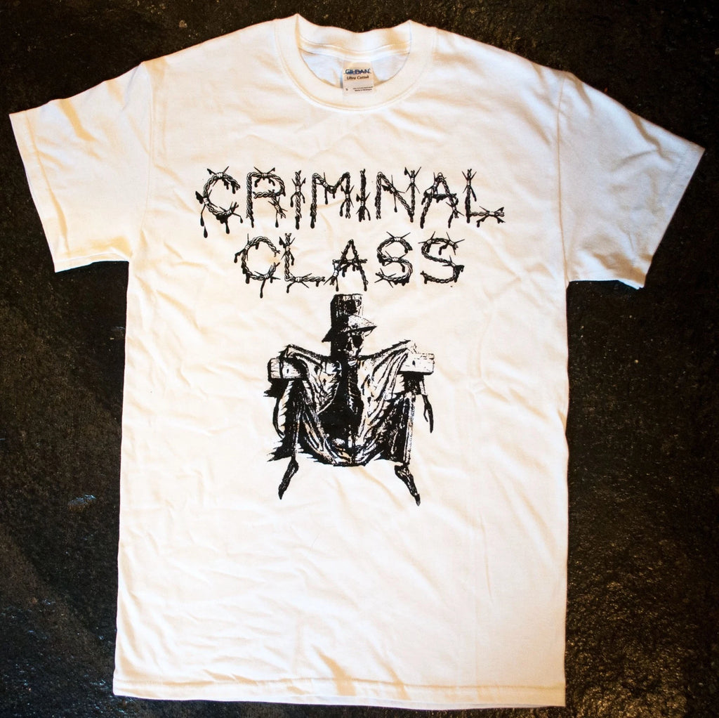 Criminal Class  - 'Fighting the System' T - Shirt (punk oi blitz cockney kbd)