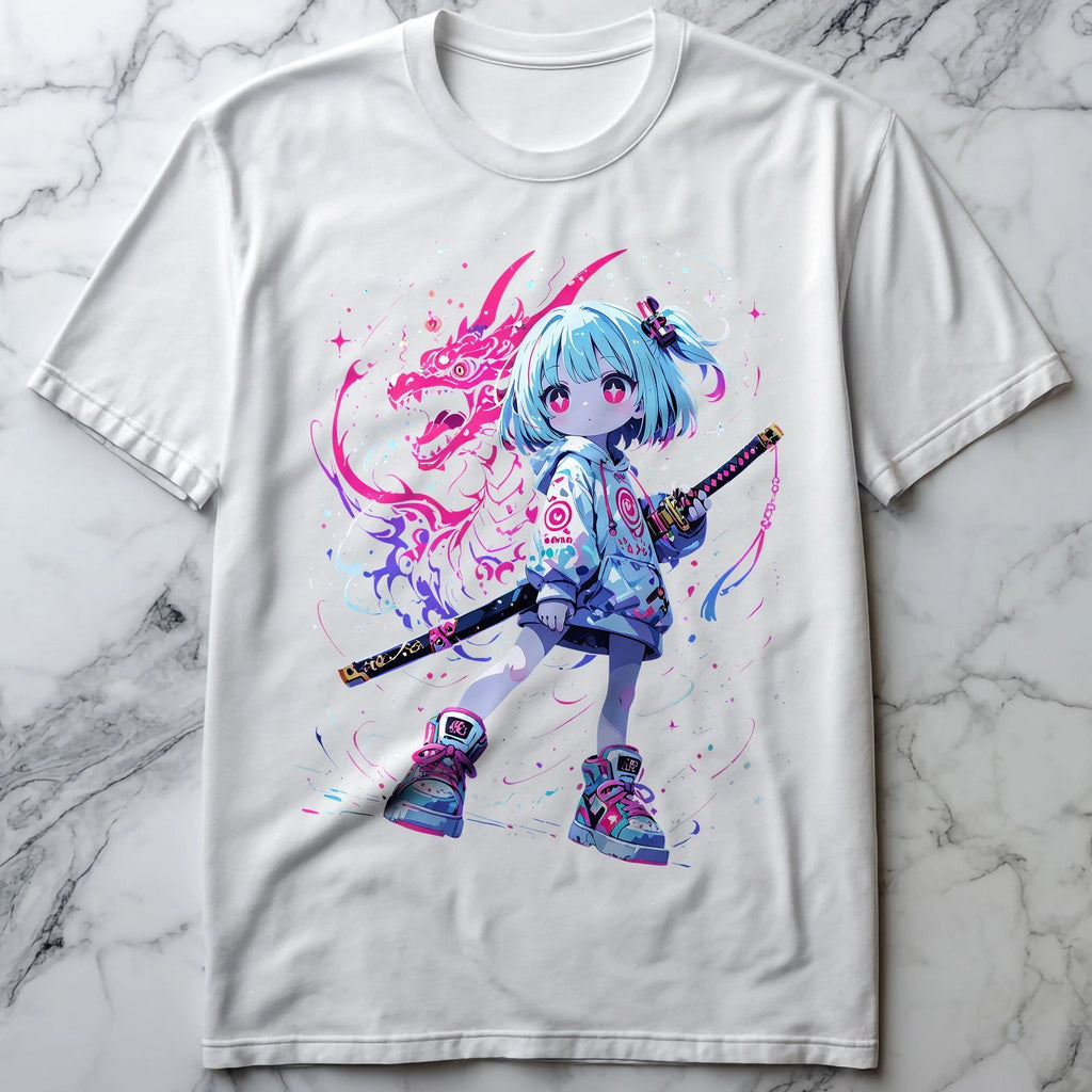 Chibi Girl Cute Kawaii 004 Anime/Manga  Adult / Childrens t shirts/t-shir cotton