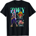 Kpop Demon Hunters Zoey Showcase Y2K Style Poster T-Shirt