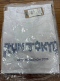 Tokyo Marathon 2025 ASICS Pixel Art White Official T-Shirt Japan 2013A504.100