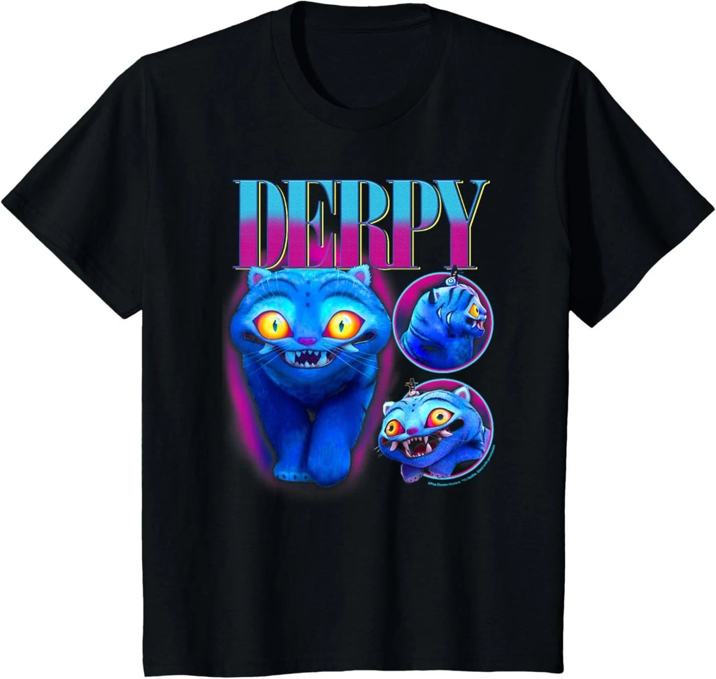 Kpop Demon Hunters Derpy Showcase Y2K Style Poster T-Shirt