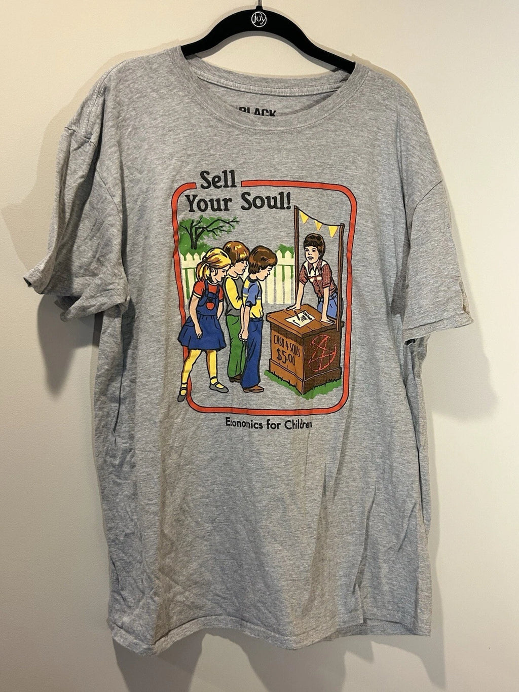STEVEN RHODES SELL YOUR SOUL  XL T-SHIRT RARE PUNK EMO GOTH SATANIC