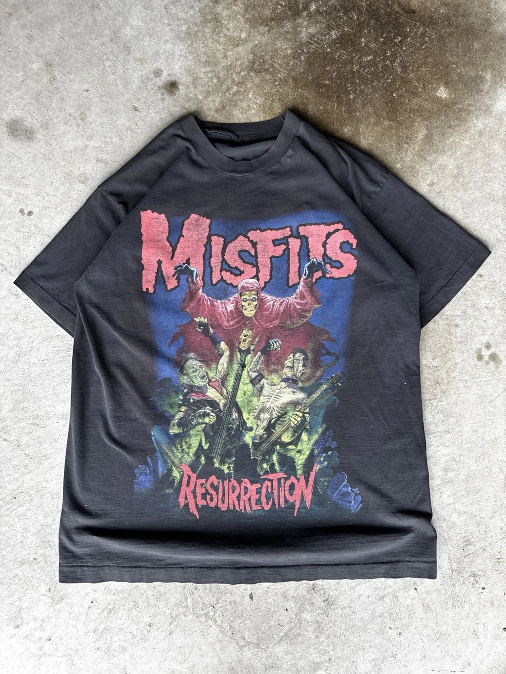 Misfits Resurrection Tour black T-Shirt #punkrock #goth #bandtee