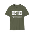 Existence No Clear Instructions T-Shirt | Funny Rating Graphic Tee