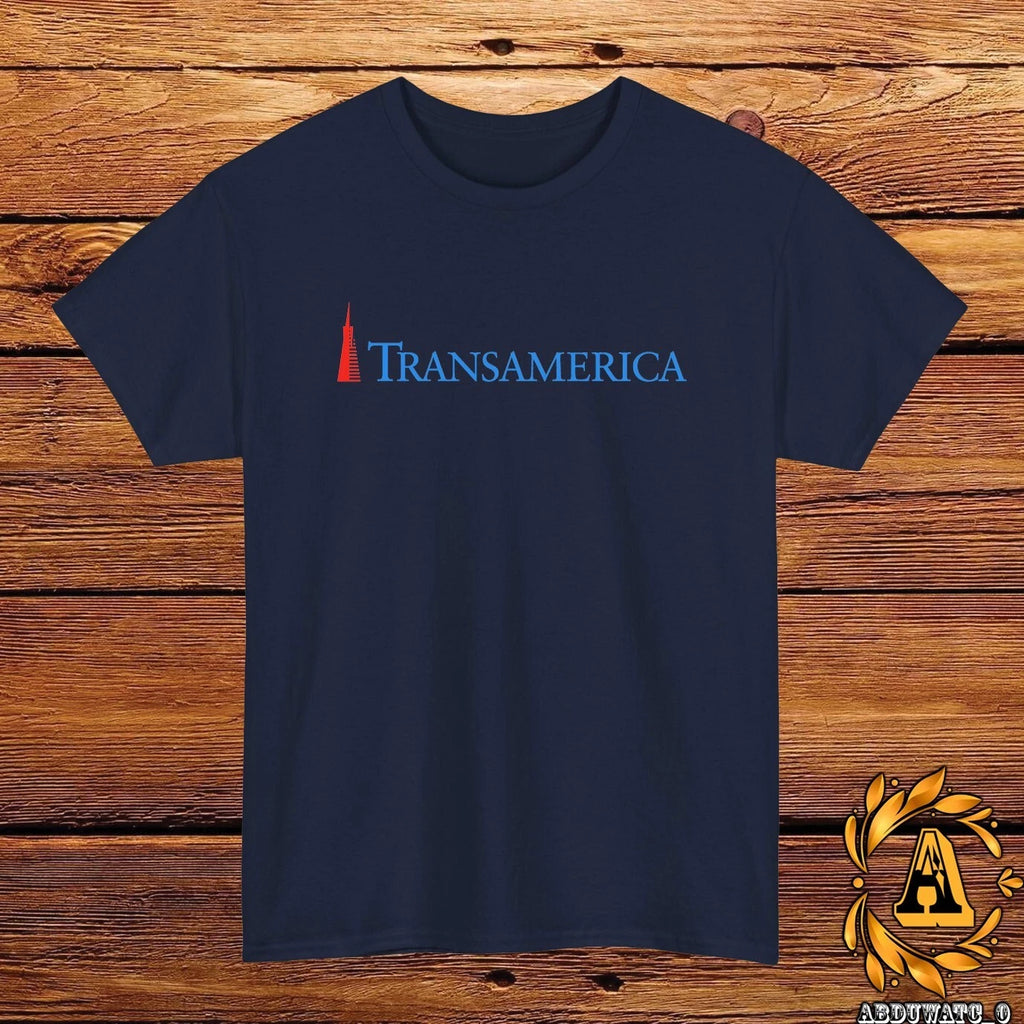 Transamerica Airlines Logo T-Shirt Black/Grey/White/Navy/Red/Light Blue S-5XL