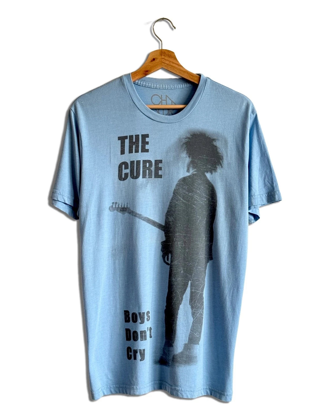 The Cure "Boys Don't Cry"  Men t-shirt by Chaser Brand 80's Dark Gothic Band Tee