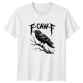 F-Caw-F Raven Graphic Tee Mens T-Shirt Womens Gothic Bird Apparel