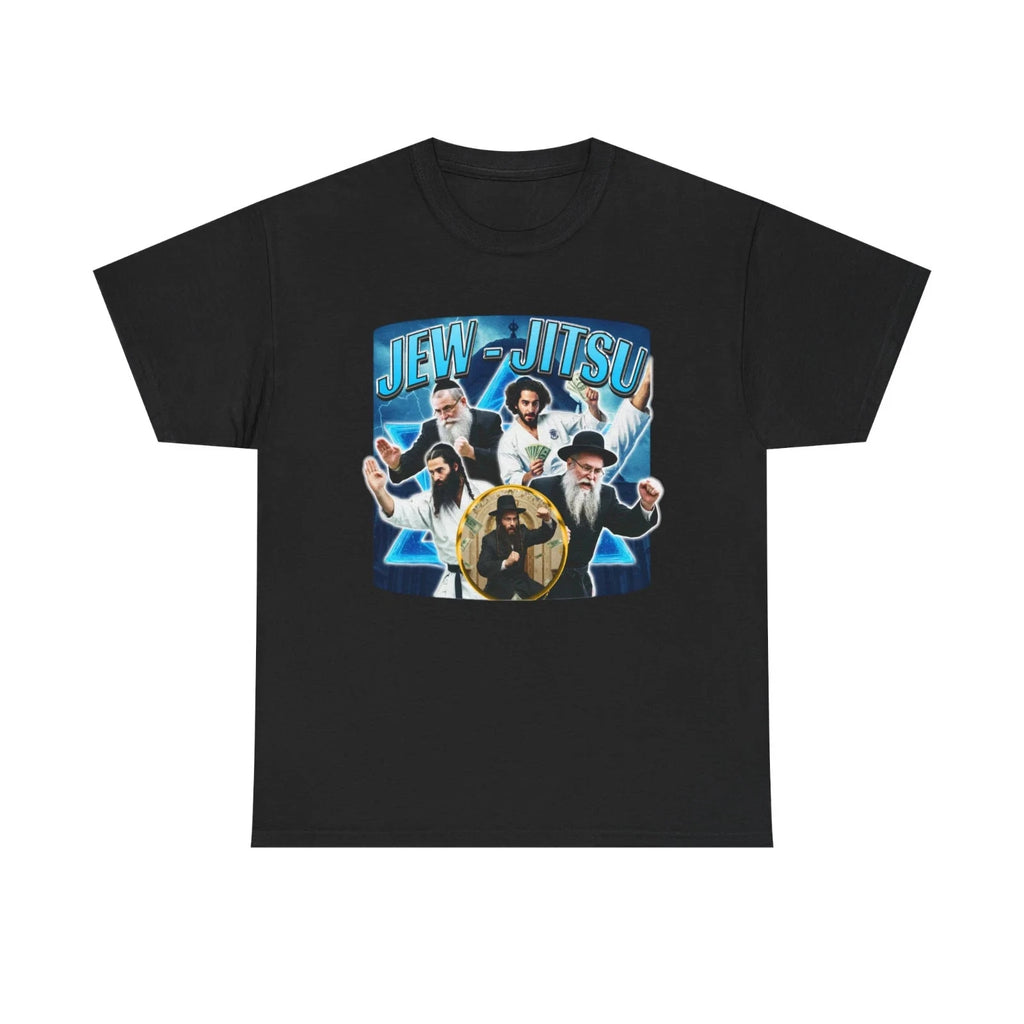 Jew Jitsu Meme Shirt, Funny Jewish Humor T-Shirt, Martial Arts Parody Tee