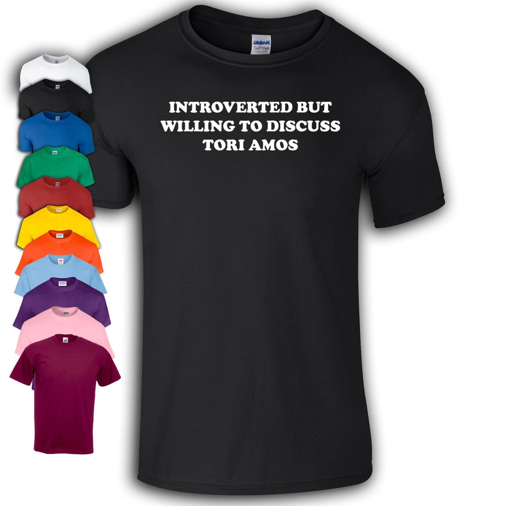 Introverted But Willing To Discuss Tori Amos T-Shirt