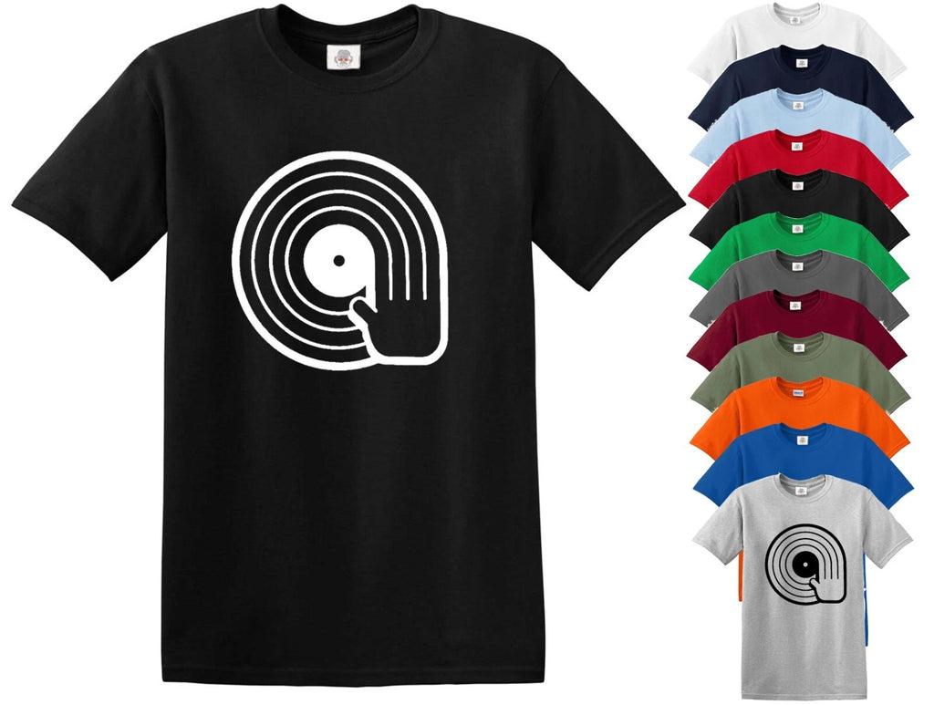 DJ Mixing T-Shirt Music Rave Dance 80'S Acid House Music Record Mens Ladies Top