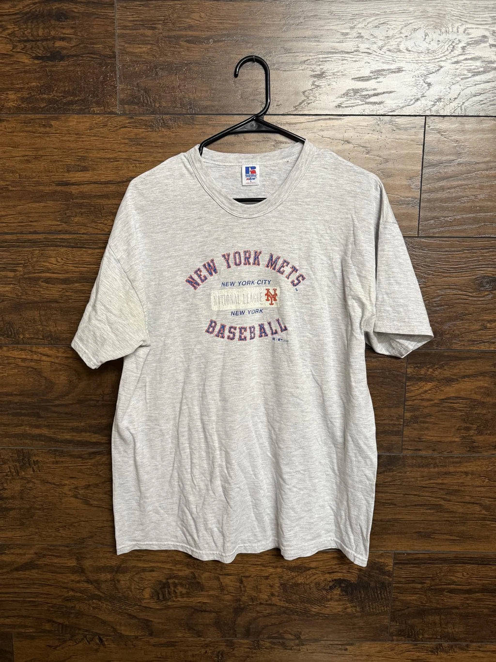 y2k New York Mets T-shirt Baseball Athletic Tee 2000 Tee L