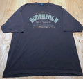 Vtg Y2K Southpole Graphic T Shirt XXL Brown Skater Grunge Cybergoth AD3