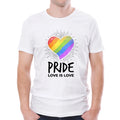 Pride Love is Love T-shirt, LGBTQ+ Pride Month Tee, Gay Pride Rainbow Shirts