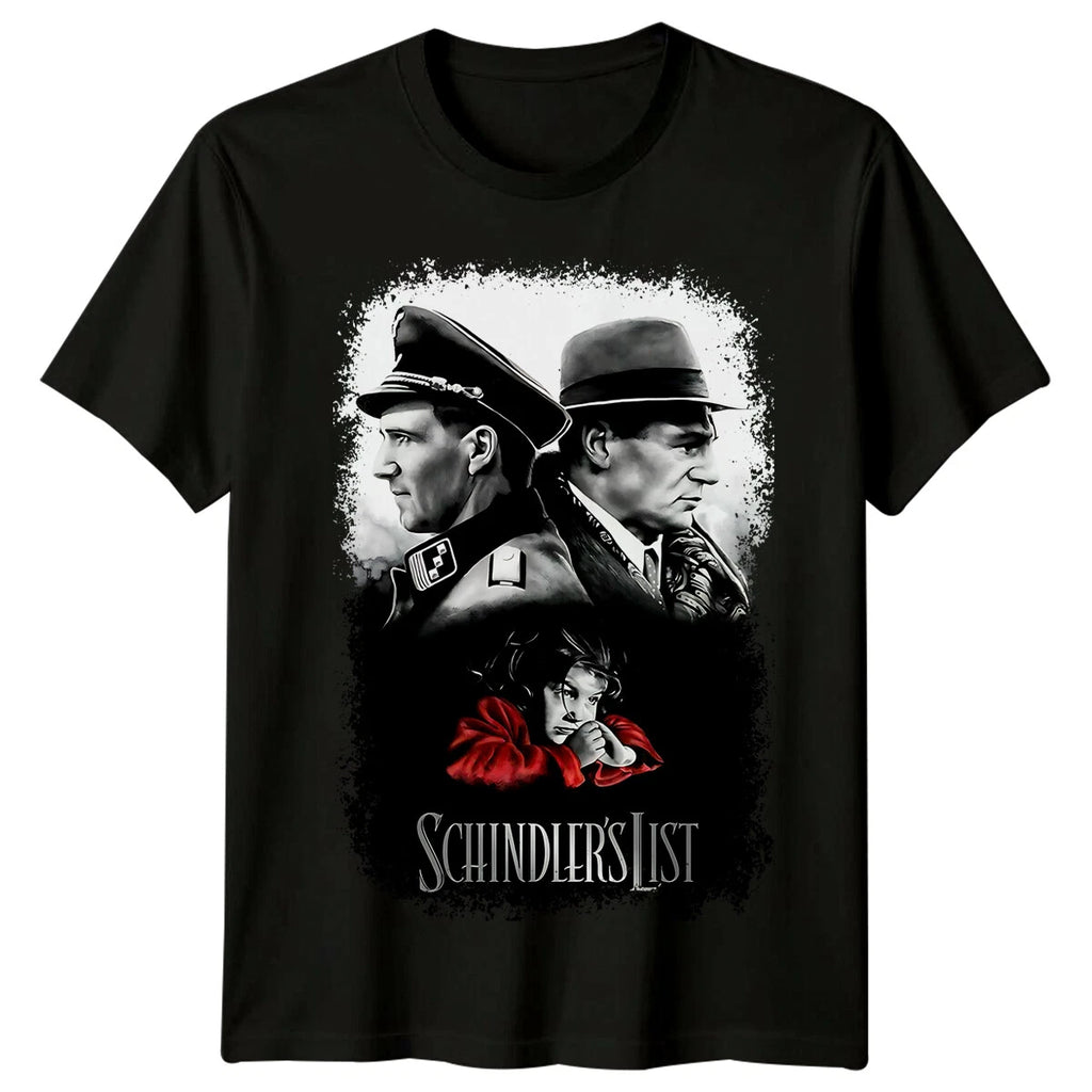 Schindler's List (1993) Movie Poster Inspired T-Shirt Retro 80s Tee