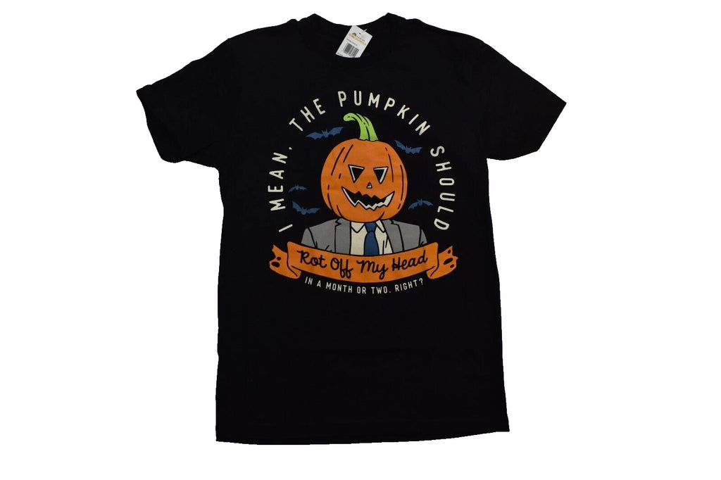 The Office Mens The Pumpkin Should Rot Off My Head Dwight Shirt NWT S-2XL