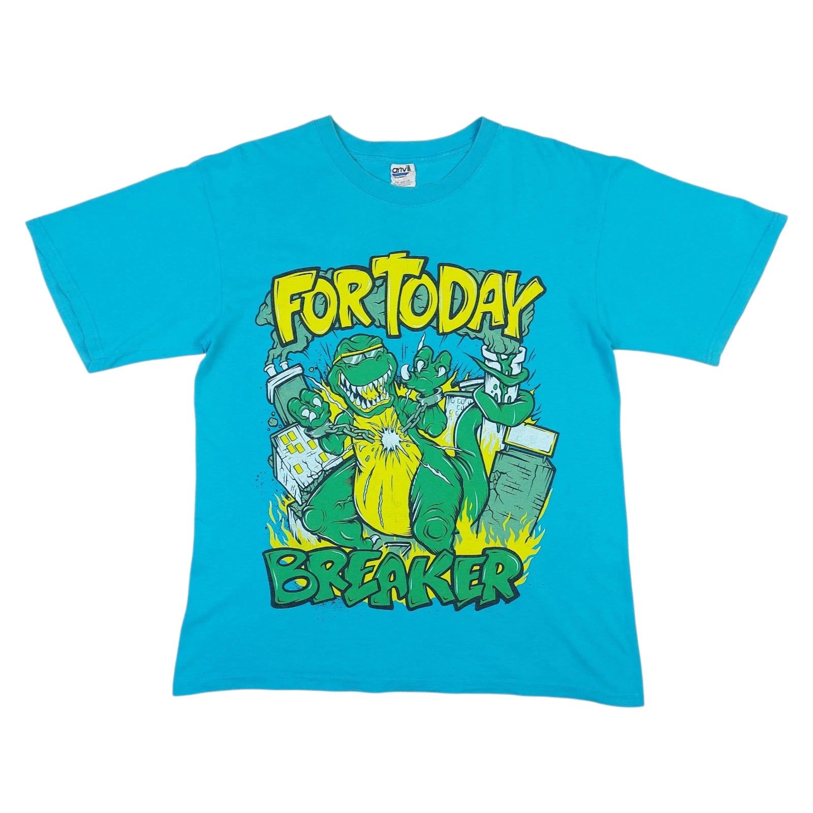 Vintage Y2K For Today Band Breaker Album Metalcore Myspace Era Merch T-Shirt M