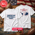 HOT American Football First Ban International Game Shirt Vintage Fanmade S-5XL
