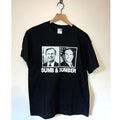 Vintage Funny Political Shirt Bush Parody George Bush Dumb & Dumber Black M Tee