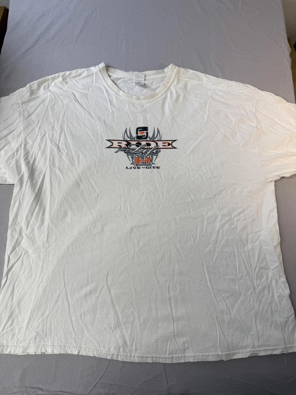 Y2K Biker Tribal T-shirt OBI Oklahoma Ride for Life XXXL