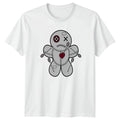 Voodoo Doll With Pinned Heart T-Shirt Voodoo Gothic Novelty Birthday Gift