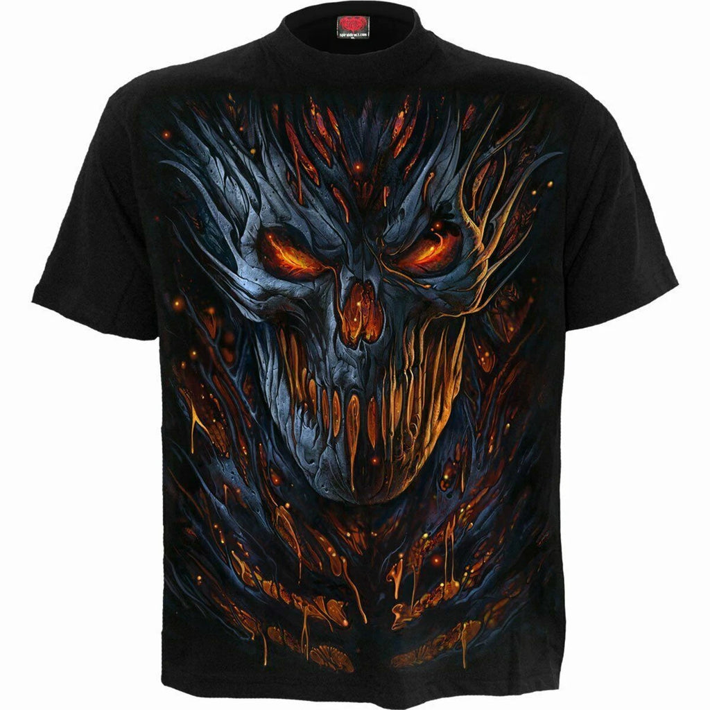 Spiral Direct OBLIVION T-Shirt/Biker/Skull/Fire/Goth/Dragon/Gift/Top/Tee