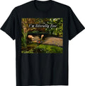 I'm Literally Fine Ophelia Painting Sarcastic Art Meme T-Shirt
